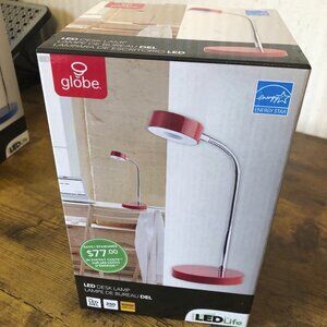 Globe Electric LED Desk Lamp - Red